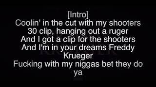 YNW Melly - Freddy Krueger ft. Tee Grizzley (Official Lyrics)