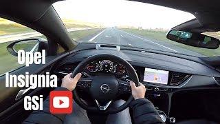 OPEL INSIGNIA GSi 2018 Test Drive POV walkaround & accelaration