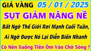 Giá vàng hôm nay 9999 ngày 5/1/2025 | GIÁ VÀNG MỚI NHẤT || Xem bảng giá vàng SJC 9999 24K 18K 10K