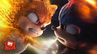 Sonic the Hedgehog 3 (2024) - Super Sonic vs. Super Shadow | Movieclips