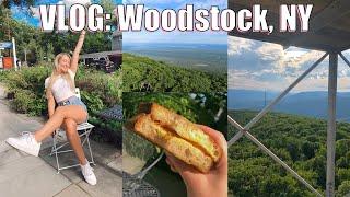 VLOG: day trip to Woodstock, NY (GRWM for the day, hiking, & good eats)