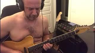 in my defence solo cover tutorial "shirtless" (freddie mercury)