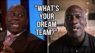 12 NBA Legends Share Their Dream Team