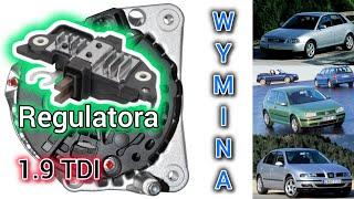 Wymiana Regulatora Alternatora 1.9 TDI na pompie Silnik ASV Golf 4 VW Seat Leon Audio A3 Skoda