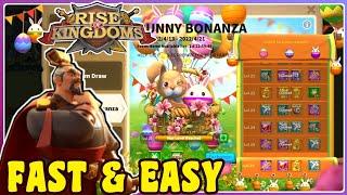 Rise of kingdoms - 7K gem event tips & tricks to finish it fast & easy