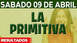 Resultado del sorteo Primitiva del Sábado 9 de Abril del 2022.