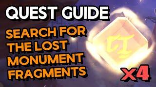 Genshin Impact 3.6 - Search For The Lost Monument Fragments (Quest Guide)