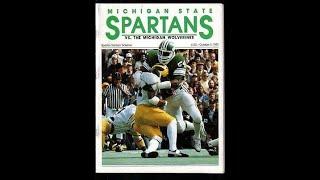 Michigan vs Michigan State October 8, 1983 Spartan Stadium