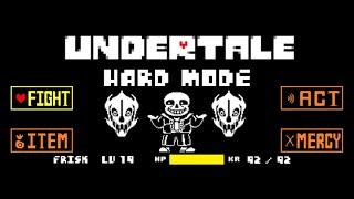 UnderTale Sans Fight Hard Mode by FDY (inf hp)