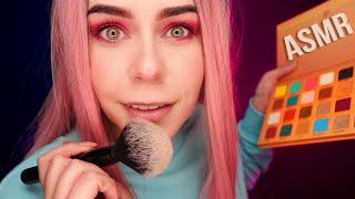 АСМР Немного СТРАННАЯ Подруга СДЕЛАЕТ ТЕБЕ МАКИЯЖ  ASMR FRIEND DOES YOUR MAKEUP