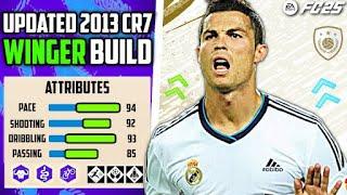 COMPLETE BEST UPDATED 2013 RONALDO WINGER BUILD EA FC 25 Pro Clubs