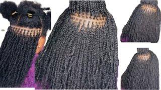 How to micro twist extra small using Cherish hair #microtwists #twist #minitwist #twist