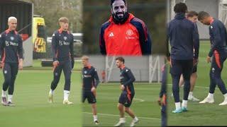 Ruben Amorim training update!! from Carrington, Manchester United  ...