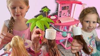 Baking Cakes at Chef Barbie’s Kitchen | Pretend Play | Barbie Dream house World