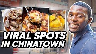 EATING THE MOST TIKTOK VIRAL CHINATOWN FOOD SPOTS IN NYC!!! ( WORTH THE HYPE OR NOT??? ( Ep. 2)