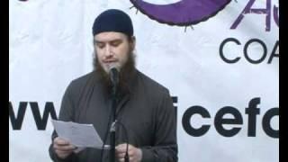 JFAC Rally 'Aafia -The Last Stand' - Spitz
