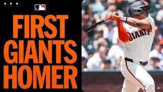 Rafael Devers’ FIRST GIANTS HOME RUN