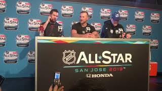 Интервью Кросби и Кучерова после Матча звезд (ENG) / Crosby and Kucherov after ASG