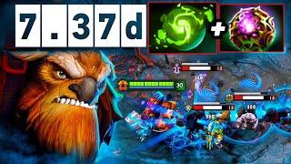 No Mercy One Punch Earthshaker 37Kills Octarine Core + Refresher Builds Dota 2