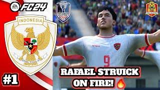 RAFAEL STRUICK LANGSUNG MAIN GANAS DI AFF CUP 2024 | FC 24 TIMNAS INDONESIA #1