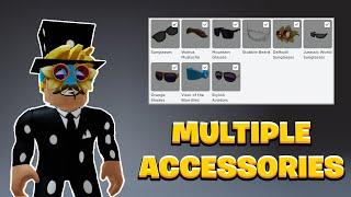 How To Wear MULTIPLE Accessories in Roblox *WORKING* (Mobile and PC)