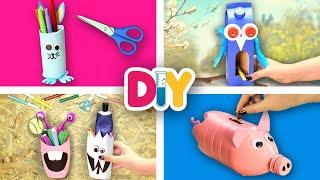 4 Fun & Useful Crafts For Kids! | Fast-n-Easy | DIY Labs