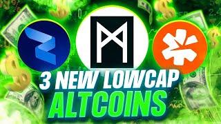 3 NEW LOWCAP CRYPTO ALTCOINS FOR 2025