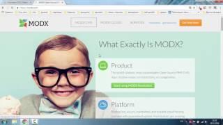 Установка modx на хостинг Beget