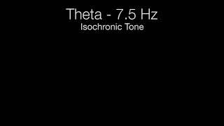 Creativity&Flow State' Theta Isochronic Tone 7,5Hz 1h Pure 432Hz BaseChange healing oTo hell.ing