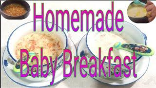 2 breakfast recipes for 6month to 3 years babies | weight gaining foods for babies