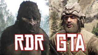 GTA HIDDEN Characters In Red Dead Redemption 2!