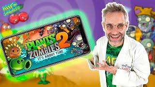 ЗОМБИ ПРОТИВ РАСТЕНИЙ 2! ДОКТОР ЗЛЮ ИГРАЕТ В PLANTS VS ZOMBIES 2 - АТАКА В ЕГИПТЕ!