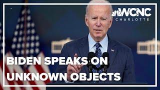 President Biden speaks on unidentified aerial objects