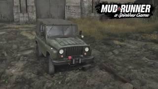 УАЗ - 469 в игре Spintires: MudRunner.