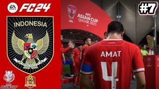 FINAL AFC ASIAN CUP, SHIN TAE-YONG SUKSES BAWA SKUAD GARUDA JADI JUARA? | FC 24 TIMNAS INDONESIA #7