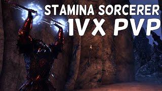 ESO - Stamina Sorcerer 1vX PvP (Day 1)