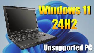 Bypass Windows 11 24H2 System Requirements in 3 minutes