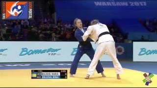 European Judo Championships Warsaw 2017 Final -48kg BILODID Daria (UKR) vs. DOLGOVA Irina (RUS)