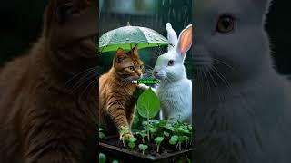  The Garden Within – A Cat & Rabbit’s Journey of Growth And Friendship. #shorts #youtubeshorts