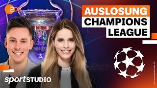 Auslosung UEFA Champions League Viertel- und Halbfinale 2023/24 | sportstudio