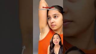 DIY Underarm Mask for pigmented underarms (clear & bright skin) #skincare #beautytips #youtubeshorts
