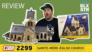 GÖTTLICH! Sainte-Mère-Église Church / Kirche aus COBI Steinen  COBI-2299 ▶️ REVIEW