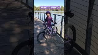 Learn with Olivia // How to Detach from bike