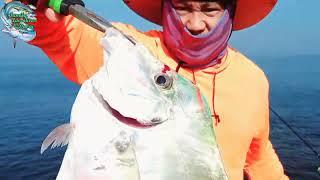 2 Kingfish, 2 Barracuda, 1 Diamond Trevally (Best fishing spot in UAE)