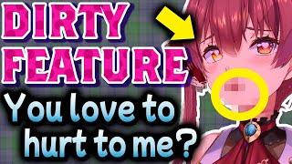 Her new feature will soon become a toy for viewers[Houshou Marine/Hololive CLIP]