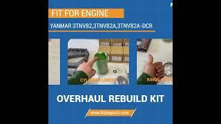 What's Inside the Yanmar 3TNV82A Diesel Engine Rebuild KitQuick Overview