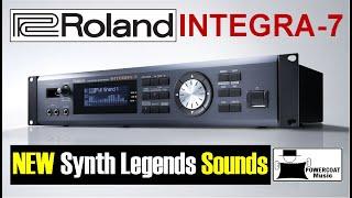 Roland INTEGRA-7 SuperNATURAL Sound Module: Free "Synth Legends" Sound Collection