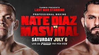 Nate Diaz Vs Jorge Masvidal | JULY 6 on FANMIO PPV