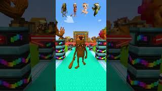 Italian Brainrot vs Laser 2  #minecraft #italianbrainrot