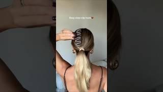 Easy claw clip hack would you try it #clawcliphairstyle #clawcliphack #hairstyle #hairhack #clawclip